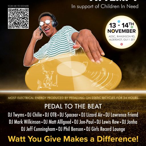 Children In Need DJ's Live! World Record Attempt.