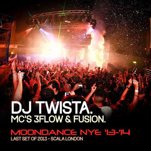 DJ Twista w/ MC's 3flow & Fusion - Moondance NYE 2013-2014