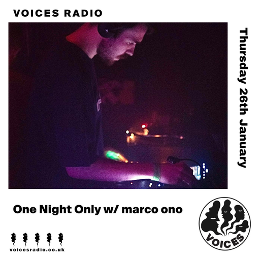 One Night Only w/ Marco Ono - 26/01/23