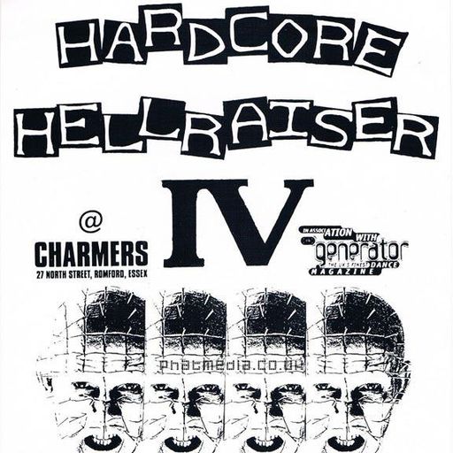 Big Byte & Barn Owl w/ Scoobie & Paranoia - Hardcore Hellraiser 4 - Charmers, Romford - 26.3.94