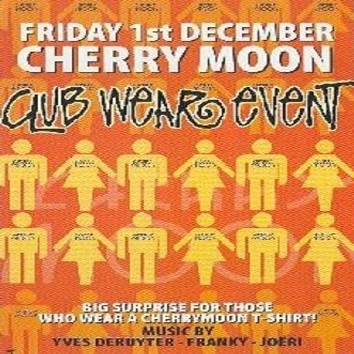 Franky Kloeck at "Club Wear Event" @ Cherry Moon (Lokeren - Belgium) - 1 December 1995