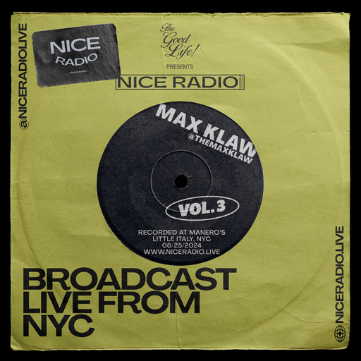MAX KLAW - Nice Radio - Mixtape Monday V.3