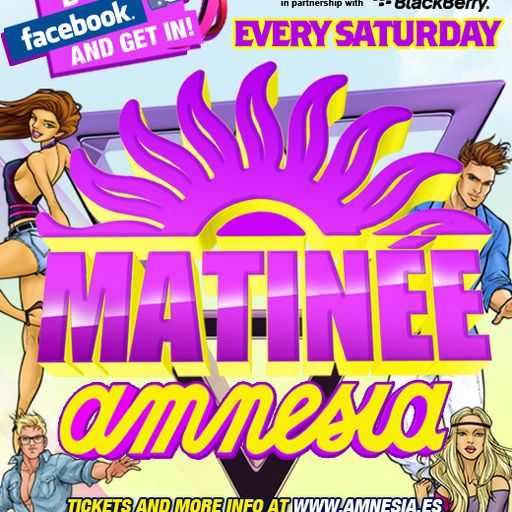 Matinée with Andre Vicenzzo at Amnesia Ibiza August 14th 2011