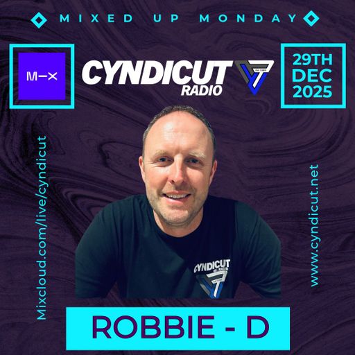 Robbie-D 'Mixed Up Mondays DnB Set' Live on Cyndicut Radio 29/12/2025