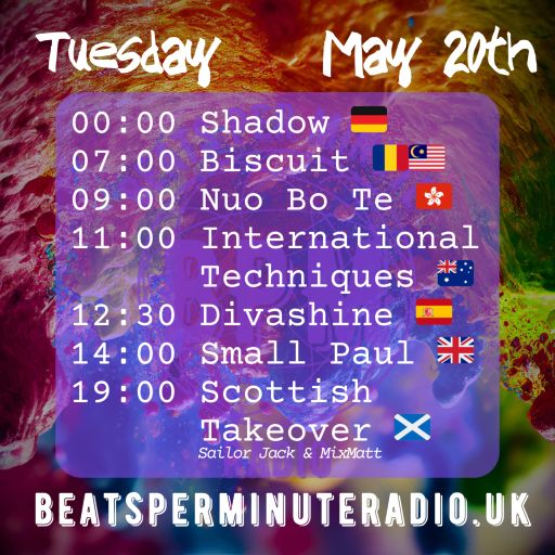 Biscuit- Tuesday Techno Crunch- Live on Beats Per Minute Radio 20.5.2025