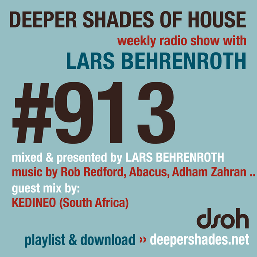 DSOH #913 Deeper Shades Of House w/ guest mix by KEDINEO