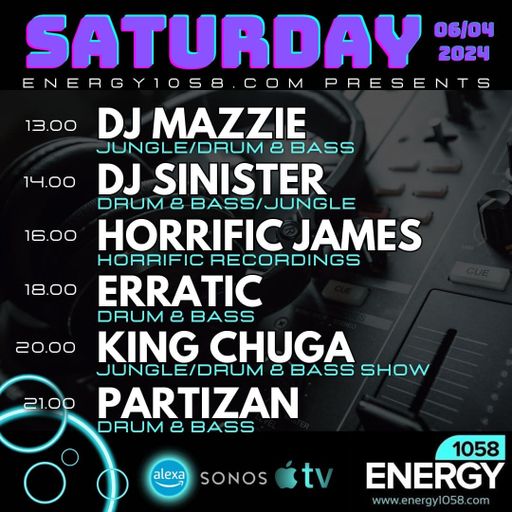 Dj-Sinister - Live On Energy1058 - 06-04-2024