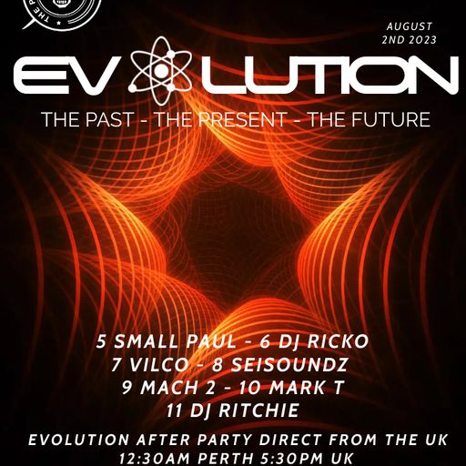 Evolution After Party - Small Paul / Sarah Lilly / DJ Pricey - 02/08/23