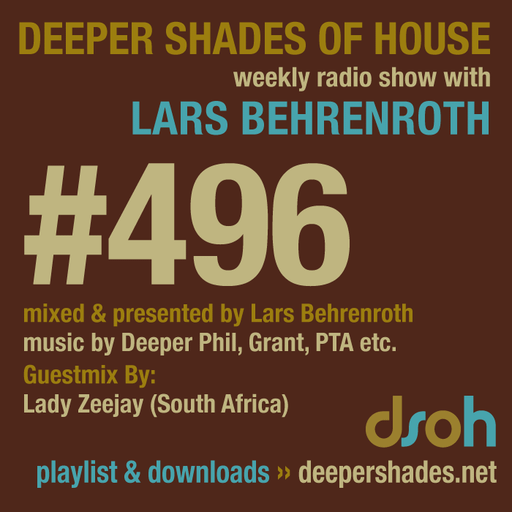 Deeper Shades Of House #496 w/ exclusive guest mix by LADY ZEEJAY