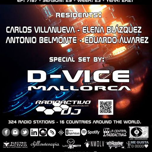 RADIOACTIVO DJ 23-2021 BY CARLOS VILLANUEVA, ANTONIO BELMONTE Y EDUARDO ÁLVAREZ