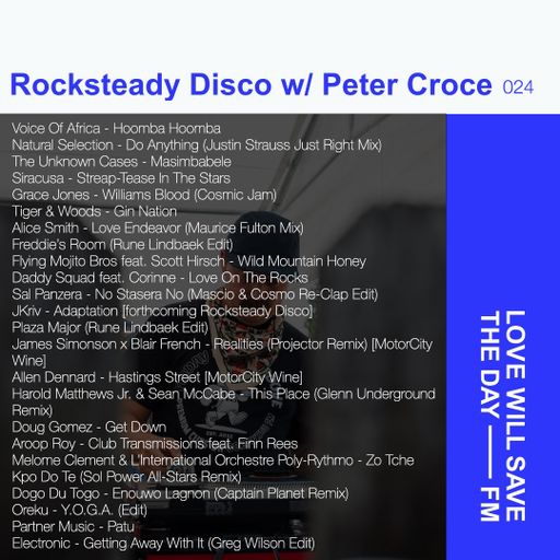 2025-07-11 Rocksteady Disco - Peter Croce