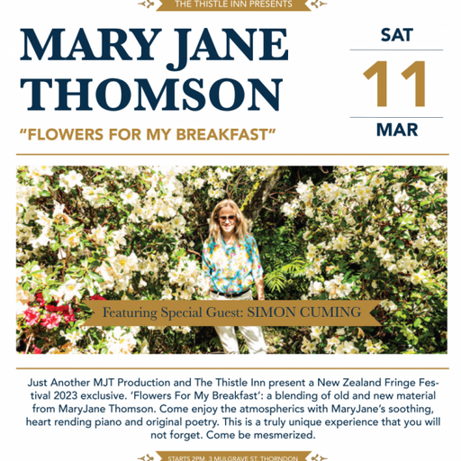 "Flowers For My Breakfast": Mary Jane Thomson & Simon Cumming on Caffeine & Aspirin - 04/03/2023