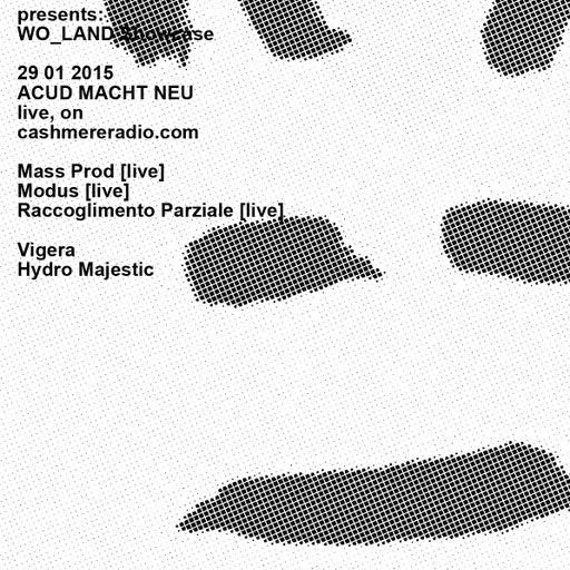 Vigera @ Cashmere X Vorspiel CTM Transmediale at Acud Macht Neu 29.01.2016