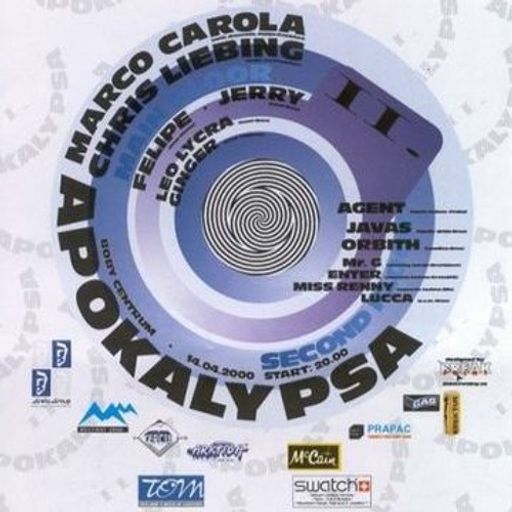 Chris Liebing at "Apokalypsa #02" @ Bobycentrum (Brno - Czech Republic) - 14 April 2000