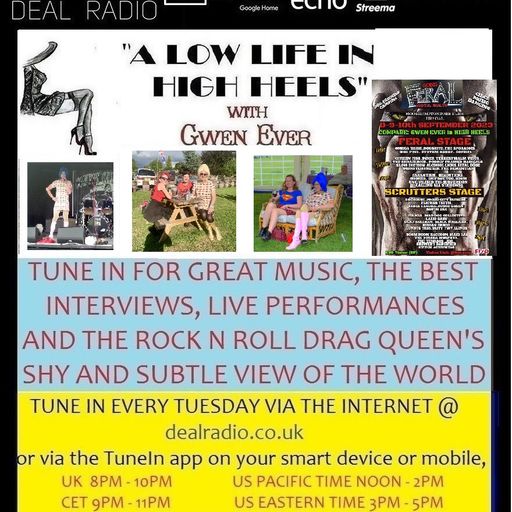 A LOW LIFE IN HIGH HEELS WITH GWEN EVER RADIO SHOW 5TH SEPTEMBER 2023 EDITION
