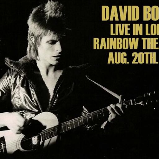 Bowie At Rainbow Theater,London, England. August 20, 1972.