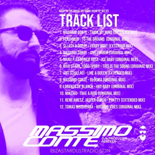 Massimo Conte	Back to the House ISR Radio Show 03_2023