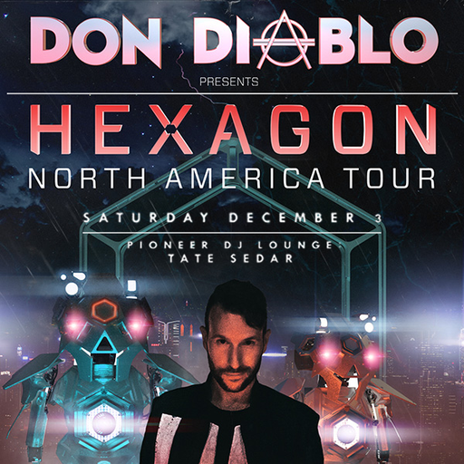 TATE SEDAR | Don Diablo @ Avalon (12/3/16)