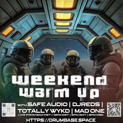 Weekend Warm Up - 4 - MΔÐ ӨNΞ - LIVE! on drumbase.space [21/03/2025]-1.Hour | THE DOUBLEBASS SESSION