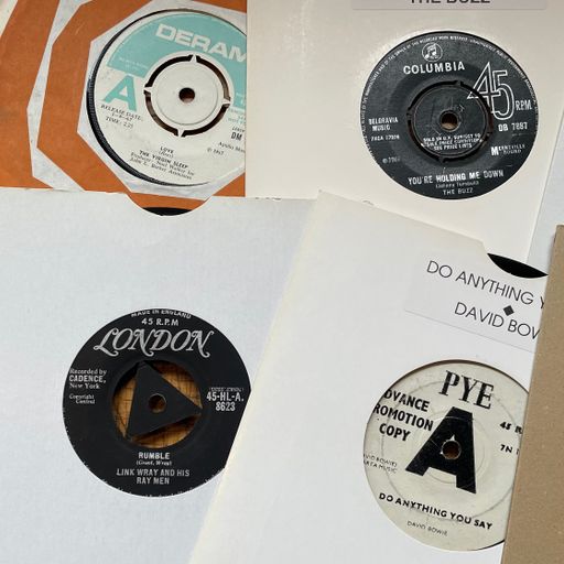 Pete Smith present Freakbeat, Psych, Northern Soul, Rock n Roll, Rare 45’s and all sorts