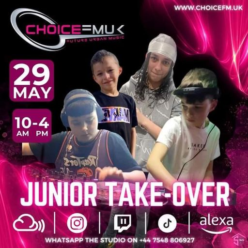 Lenzer Squad on the Junior Take-Over Show on Choice FM UK 290524