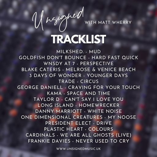 Unsigned with Matt Wherry 160224