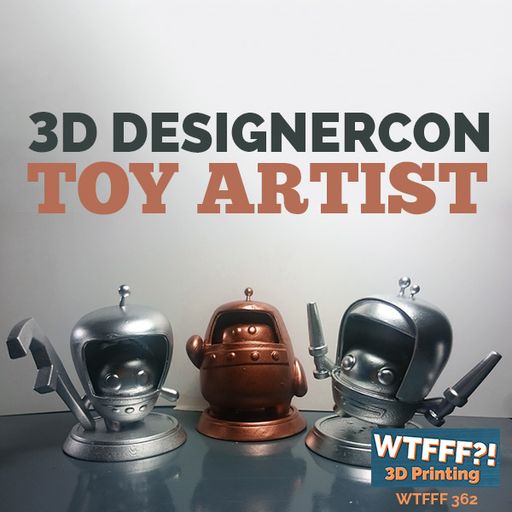 WTFFF 367: DesignerCon 3D Toy Artist with Christina Douk of Douk3D