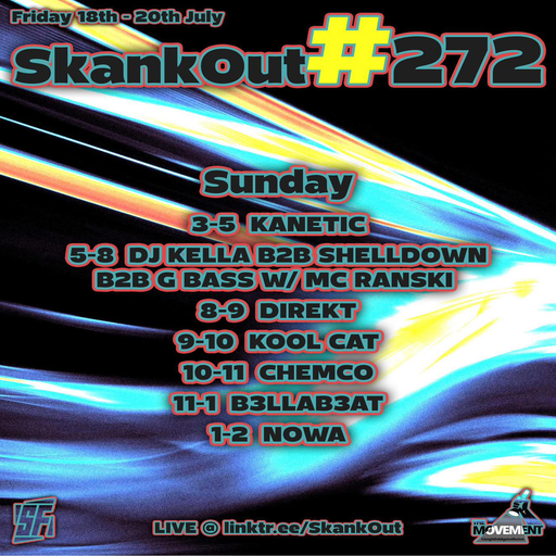 Nowa Atmospherec - SkankOut#272 - Live On twitch.tv/nowaatmo - July 20th 2025
