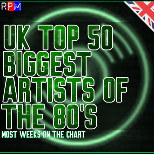 UK TOP 50 BIGGEST ARTISTS OF THE 80'S