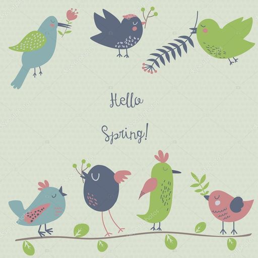 Birds and Girls Of Spring