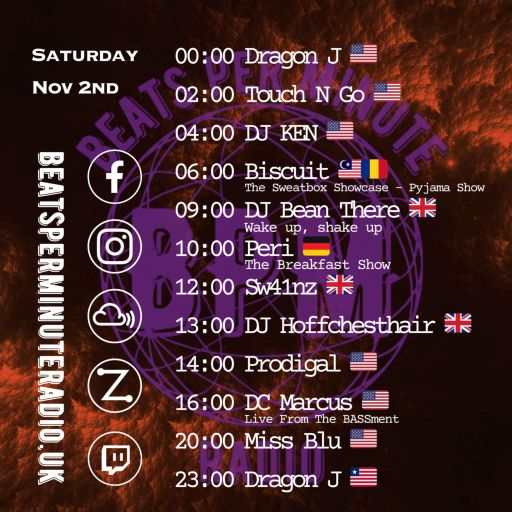 Biscuit- Saturday Pajama Show Live from Langkawi for Beats Per Minute Radio- 2.11.2024
