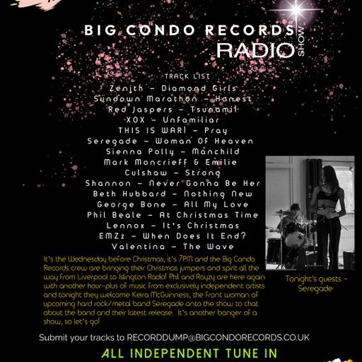 Big Condo Records Radio Show – Keira McGuinness (17/12/2025)