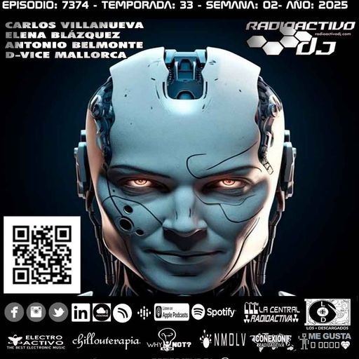 Radioactivo DJ 02-2025 Carlos Villanueva, Elena Blázquez, Antonio Belmonte &  D-Vice Mallorca