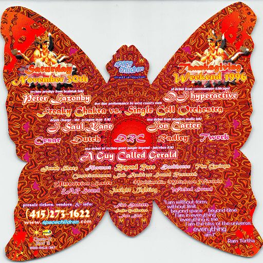 DJ Hyperactive at "Space Children - Be Here Now" (San Francisco - USA) - 30 November 1996