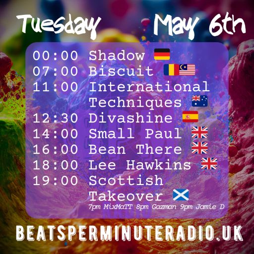 Biscuit- Tuesday Techno Crunch- Live on Beats Per Minute Radio 6.5.2025