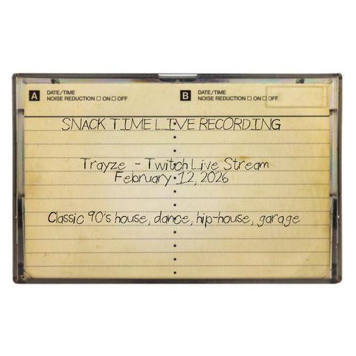 90's Classic House & Dance - Snack Time Live Stream Recording 2-12-2026