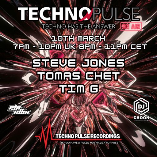 Dj Tomas Chet - Techno Pulse on Awol radio 2025.03.10