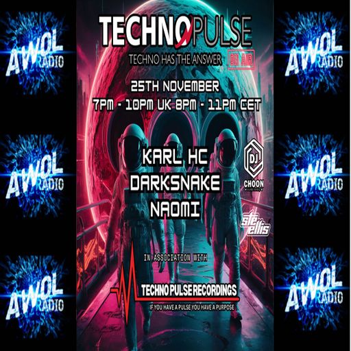 Darksnake Special Hard Techno "Techno Pulse Exclusive Set 29" AWOL Radio 25.11.2024