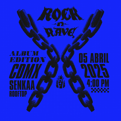 Rock n' Rave Album Edition 2025 Aaron B2B Disco Flavor (Senkaa Rooftop, CDMX)