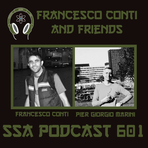 Scientific Sound Asia Podcast 601 is Francesco Conti and Friends 3 with guest Pier Giorgio Marini.