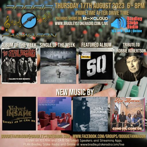 Boogie Fanwagon 17th August 2023