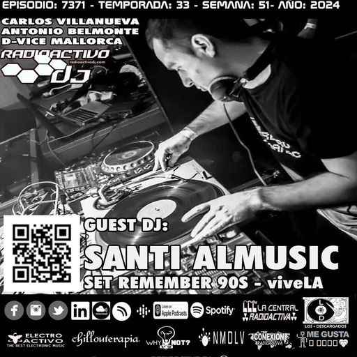 Radioactivo DJ 51-2024 Carlos Villanueva, Antonio Belmonte & D-Vice Mallorca