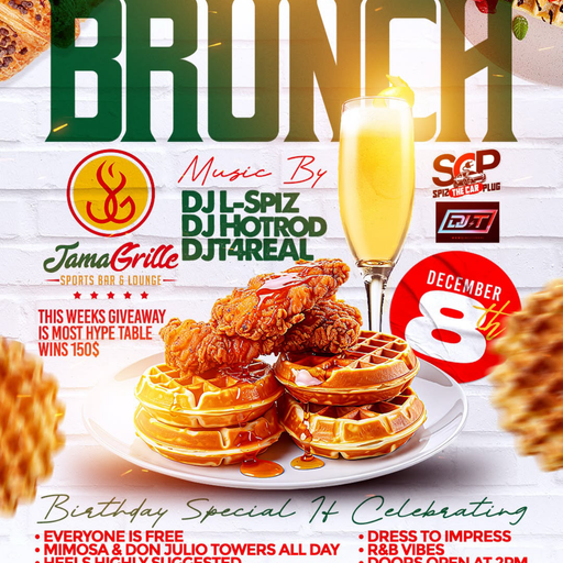 @DJT4REAL FULL SET @ JAMA GRILLE BRUNCH PERTH AMBOY NJ (12/8/24)