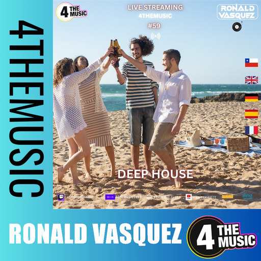 Ronald Vasquez on 4TheMusic - Show #59 - Deep House