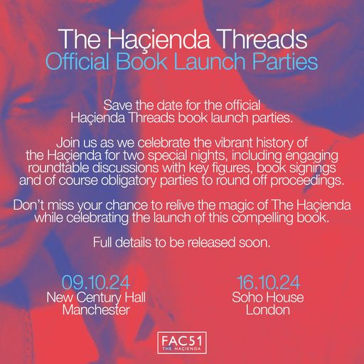 This Is Graeme Park: Haçienda Threads @ Soho House London 16OCT24 Live DJ Set