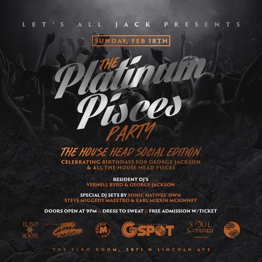 A Night @ Elbo Room: George Jackson's B-Day Party - 18 Feb 2018