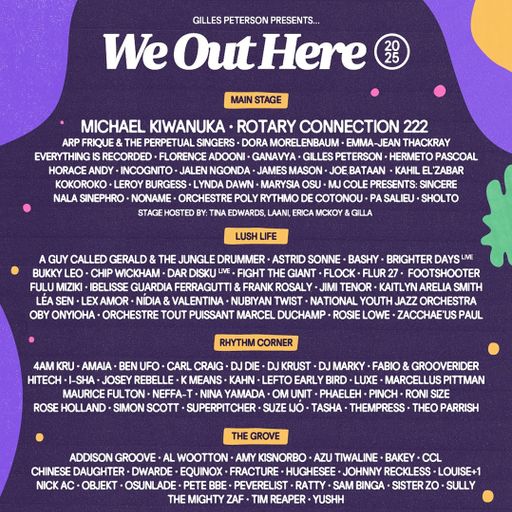 Carl Craig at We Out Here festival (Dorset-UK) - 15 August 2025
