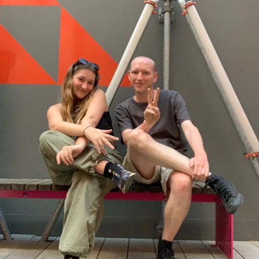Sam Fawcett with Morag // 16-07-22
