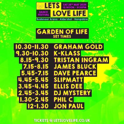 DJ Mystery @ Lets Love Life Festival - 25.05.2024