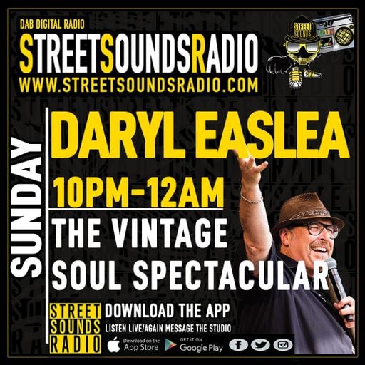 The Vintage Soul Spectacular with Daryl Easlea on Street Sounds Radio 2200-0000 27/09/2021
